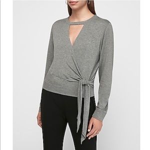 Express Wrap Fleece Sweatshirt